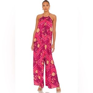 Lucca Jumpsuit in Berry (Free People)
